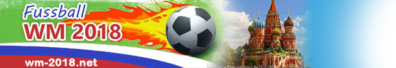 Fussball Weltmeisterschaft 2018