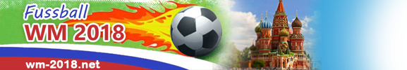Fußball WM 2018 in Russland
