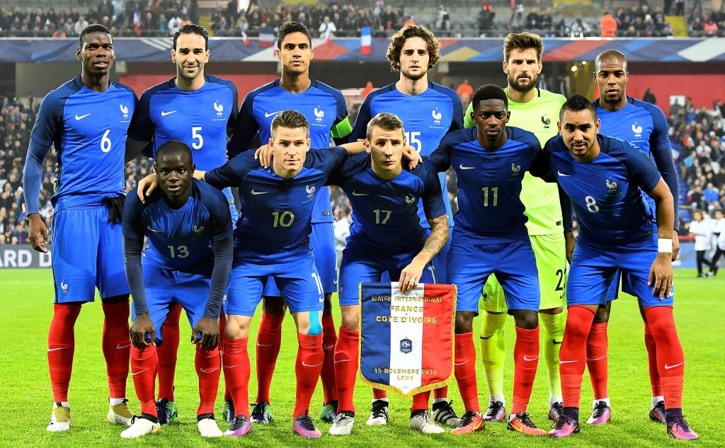 Frankreich Trikots WM 2018 - Fussball Weltmeisterschaft 2018